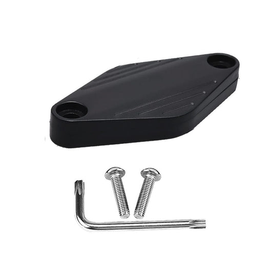 Hidden AirTag Bike Mount Case - Universal Waterproof Anti-Theft GPS Tracker Holder for Bicycle, Compatible with Apple AirTag (Includes Mounting Screws & Tool)