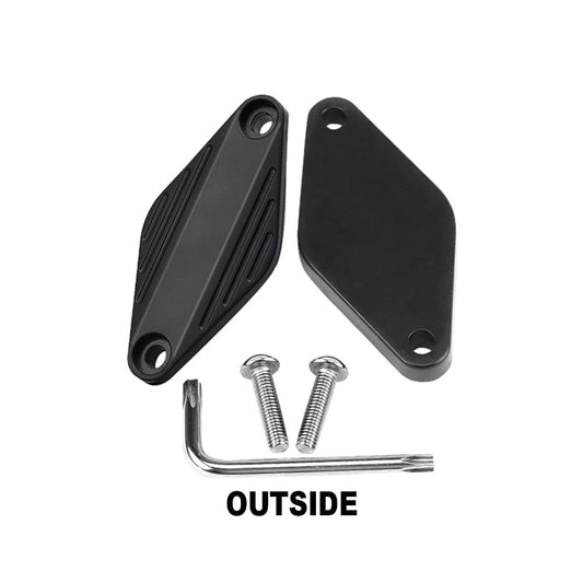 Hidden AirTag Bike Mount Case - Universal Waterproof Anti-Theft GPS Tracker Holder for Bicycle, Compatible with Apple AirTag (Includes Mounting Screws & Tool)