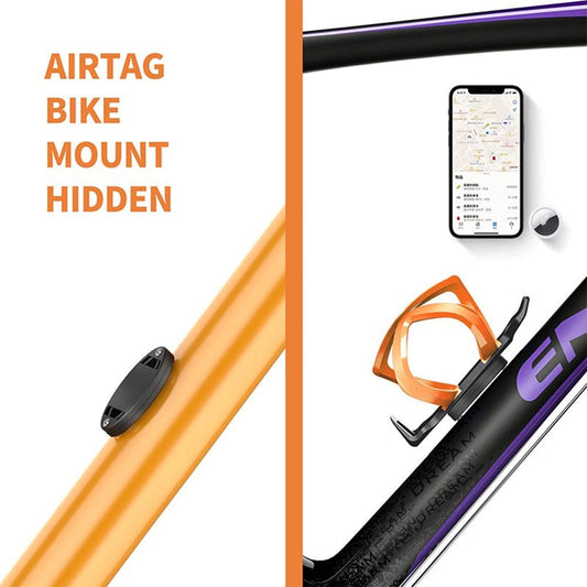 Waterproof AirTag Bike Mount - Hidden Anti-Theft Case for E-Bikes | Secure & Discreet Tracking Solution