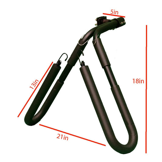 Universal Mount Surfboard Rack for E-Bikes | Compatible with Kasen Ranger, Ranger ST, City Bike & Most Frame Sizes