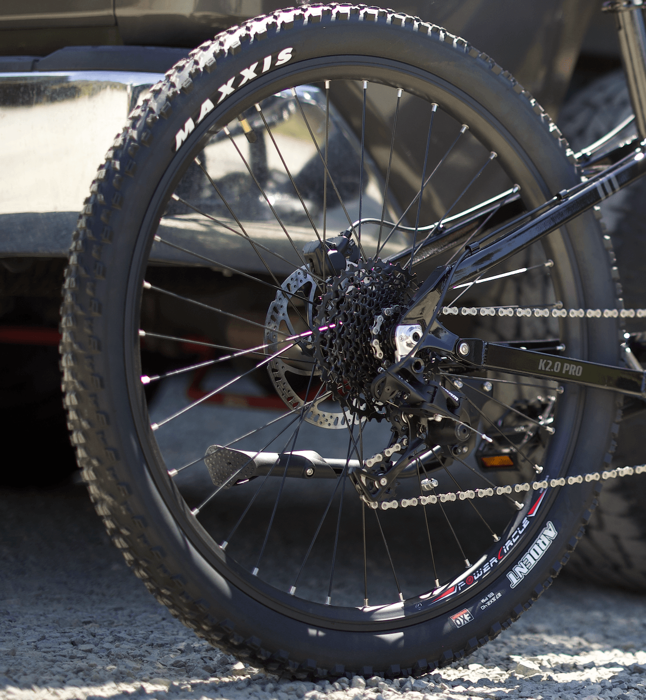 Tire - 27.5x2.4” - MTB E-Bike - Maxxis Ardent EXO – Aggressive Tread, 65 PSI, Puncture Protection