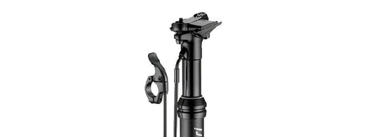 Satori Sorata Comp Dropper Seat Post – 31.6mm Adjustable Height, 125mm Travel, Internal/External Cable Routing, Lightweight Forged Aluminum for MTB & E-Bikes