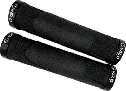 Premium Velo Comfort Bike Grips - Ergonomic Handlebar Grips for E-Bikes & Bicycles - Black