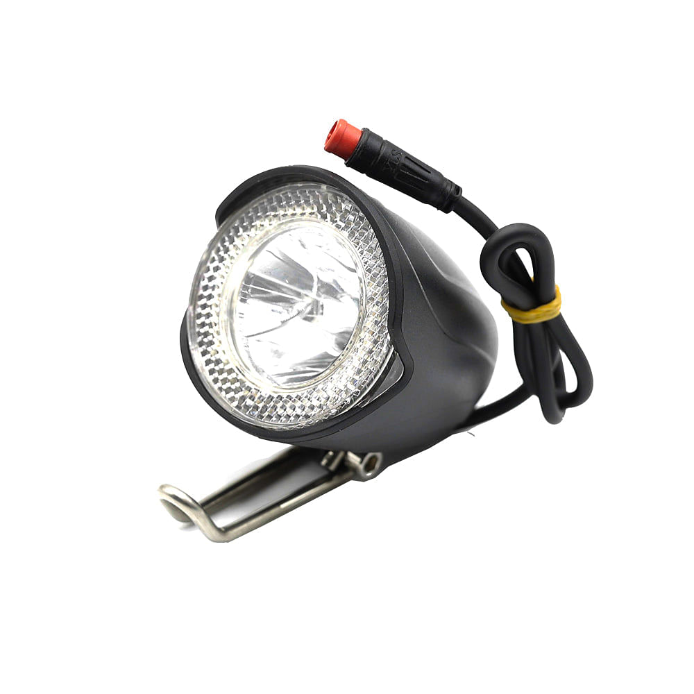 LED Headlight for 48V E-Bikes - Plug & Play, High-Brightness, Compatible with Kasen City Bike & More