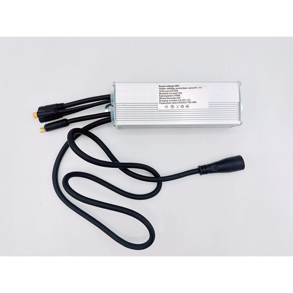 E-Bike Controller - 750W 48V - Compatible with Kasen Kabbit Plus & 20" Fat Tire Electric Bikes | High-Performance Replacement Motor Controller"
