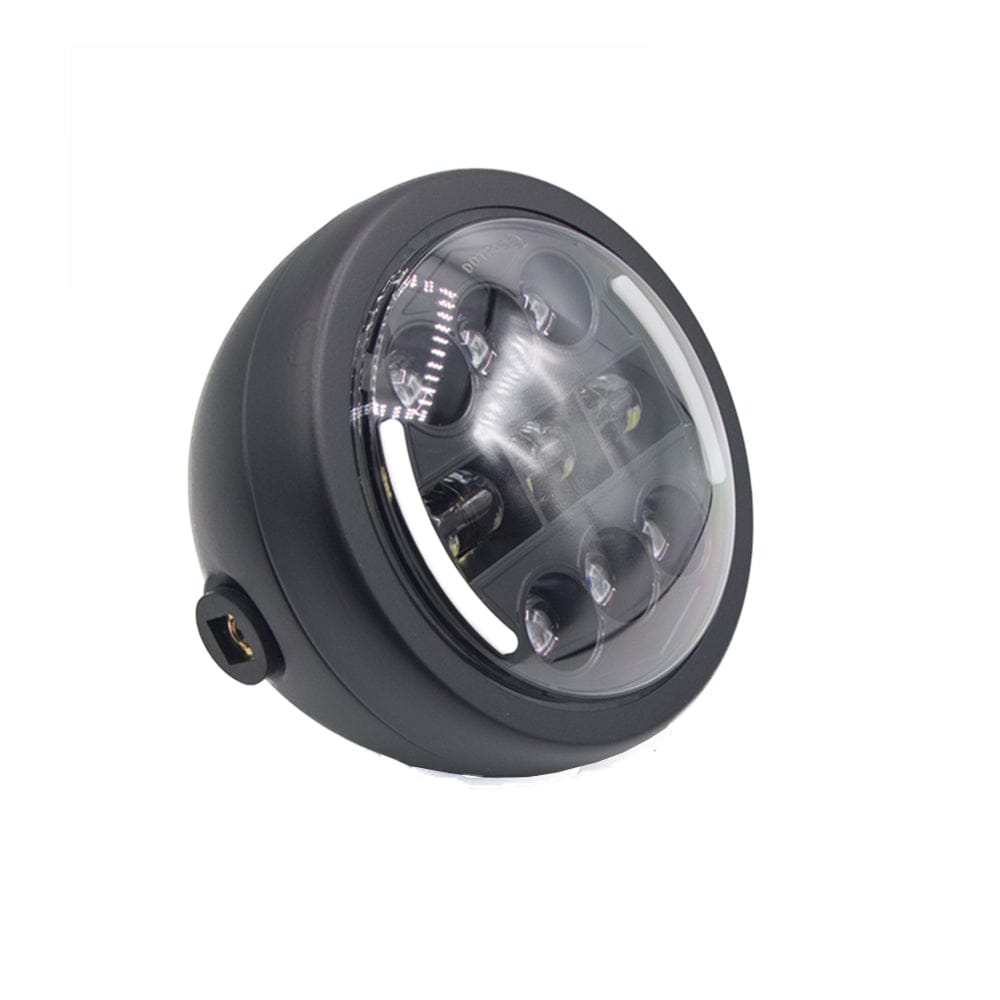 LED Headlight (48V) for E-Bikes - Plug N Play, 3 Light Modes (High Beam, Standard, Side Lights) - Compatible with Kasen Malibu & Kabbit 2.0