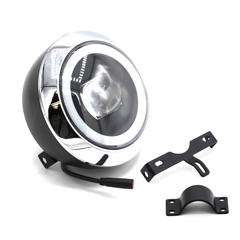 Kasen Kabbit E-Bike Headlight & Mounting Kit – 48V Plug & Play LED Light for Electric Bikes