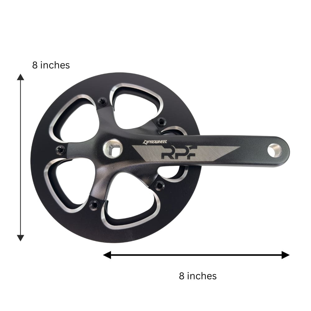 Crank Set PROWHEEL 46T 170MM Bike  Double Chainring Guard