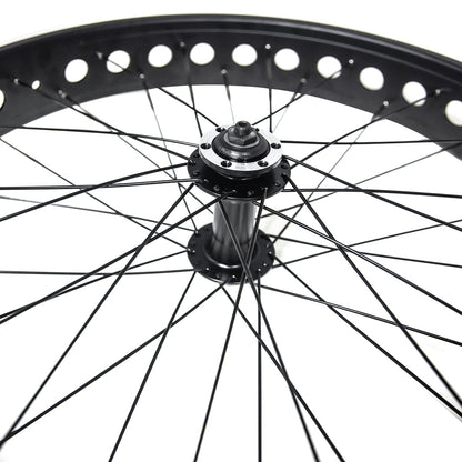 20x4 Inch Fat Tire Front Wheel for Kasen Kabbit Electric Bike – Double Wall Aluminum Rim