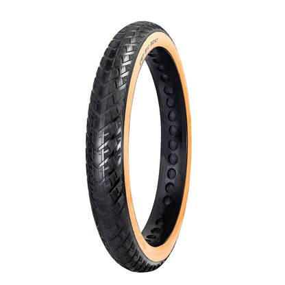 CST 26x4 Inch Big Boat E-Bike Tire with Brown Wall - High-Performance, Durable, All-Terrain Fat Bike Tire for Electric Bicycles