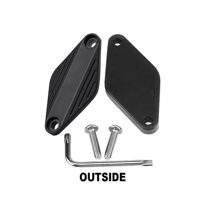 Hidden AirTag Bike Mount Case - Universal Waterproof Anti-Theft GPS Tracker Holder for Bicycle, Compatible with Apple AirTag (Includes Mounting Screws & Tool)