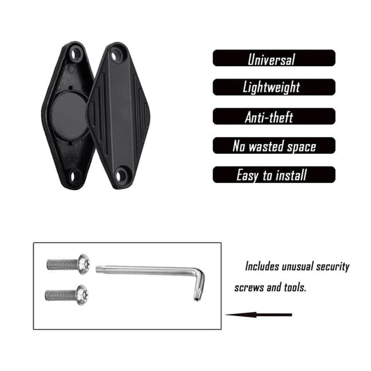 AirTag Hidden Bike Tracker Case with Frame Wrap – Secure & Discreet Anti-Theft Protection for E-Bikes