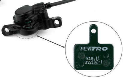 Tektro Hydraulic HD-E350 Rear Brake Caliper for E-Bikes | High-Performance Hydraulic Disc Brake | Easy Pad Replacement | Compatible with Most E-Bike Models