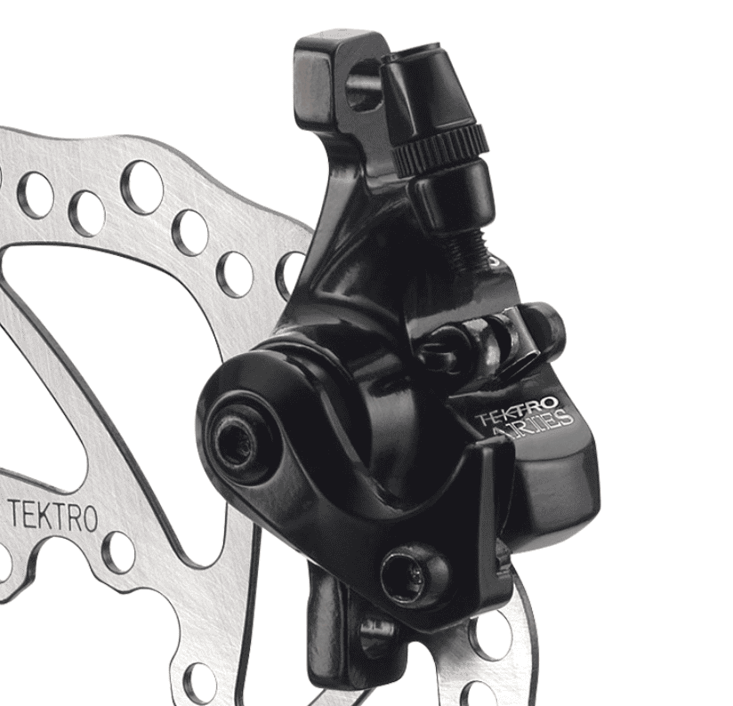 Tektro Mechanical Aries MD-M300 Rear Disc Brake Caliper for E-Bikes - High-Performance Braking with A10.11 Pads Included (Rotor Sold Separately)