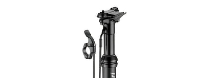 Satori Sorata Comp Dropper Seat Post – 31.6mm Adjustable Height, 125mm Travel, Internal/External Cable Routing, Lightweight Forged Aluminum for MTB & E-Bikes