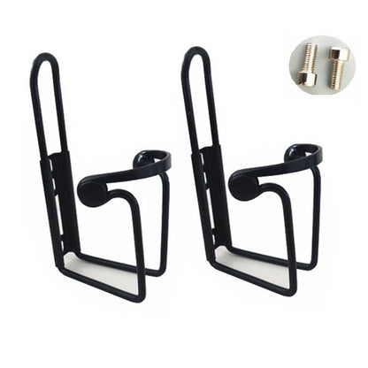 Water Bottle Cage - for E-Bikes & MTB - Lightweight Adjustable - Pack of 2 with Easy Installation Kit (Includes Screws & Hex Key) - Compatible with Road, Mountain, BMX, and Spin Bikes