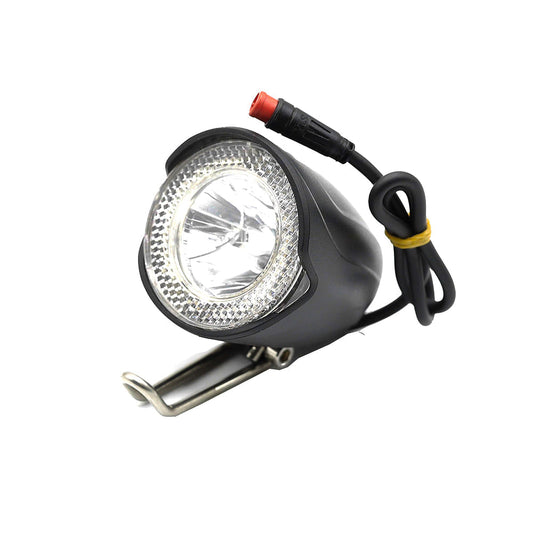 LED Headlight for 48V E-Bikes - Plug & Play, High-Brightness, Compatible with Kasen City Bike & More
