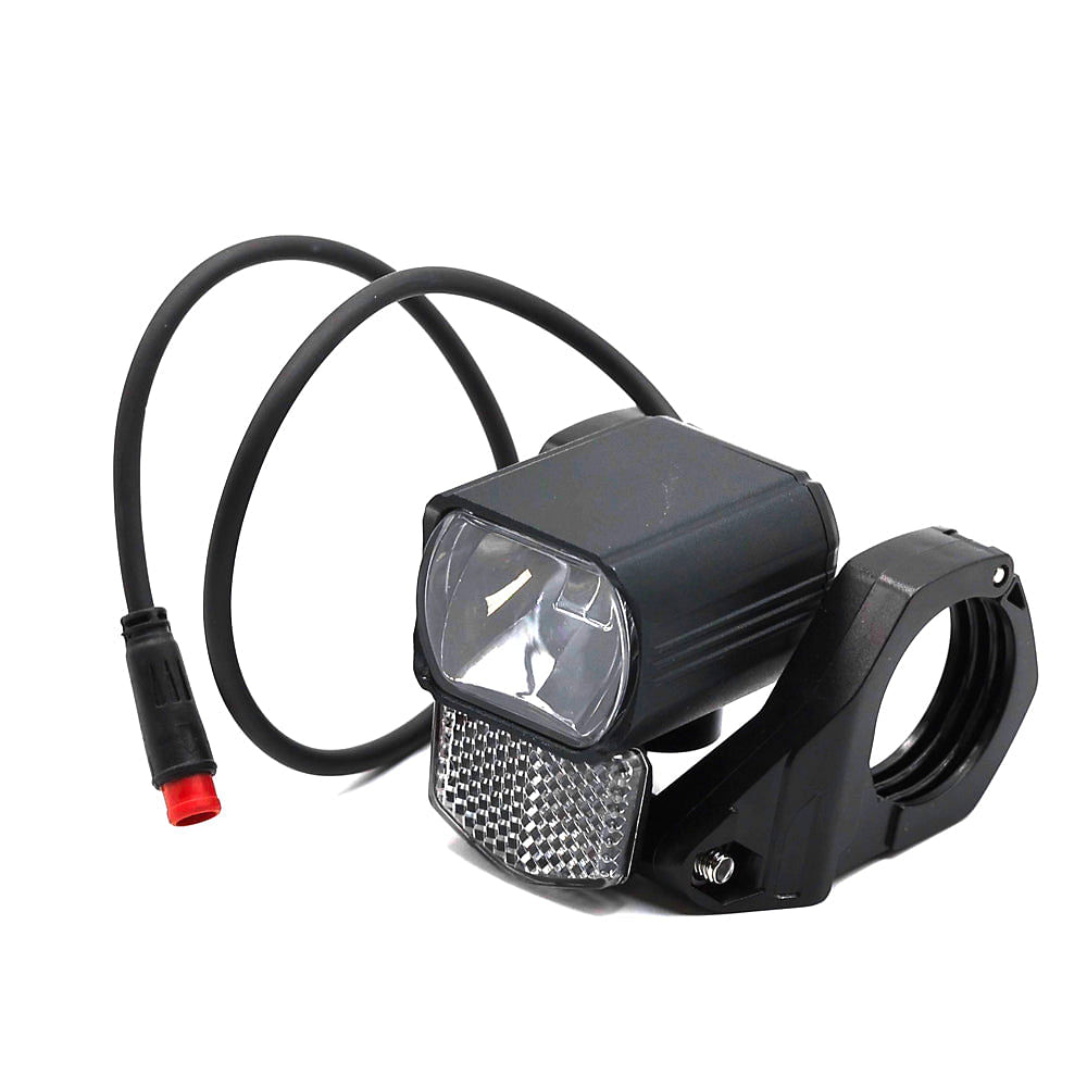 LED Headlight for E-Bikes - (48V) - Plug & Play, Universal Compatibility for Kasen Cross & Kasen City Electric Bikes