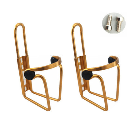 Water Bottle Cage - for E-Bikes & MTB - Lightweight Adjustable - Pack of 2 with Easy Installation Kit (Includes Screws & Hex Key) - Compatible with Road, Mountain, BMX, and Spin Bikes