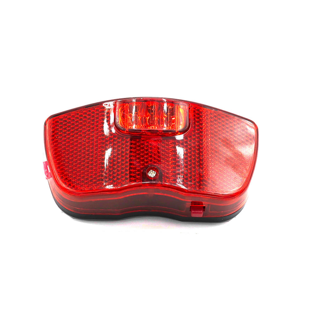 Universal LED Bike Rear Light & Reflector – Battery-Powered, AA-Powered, Steady Flash Mode – Compatible with Kabbit E-Bikes & Most Bicycles