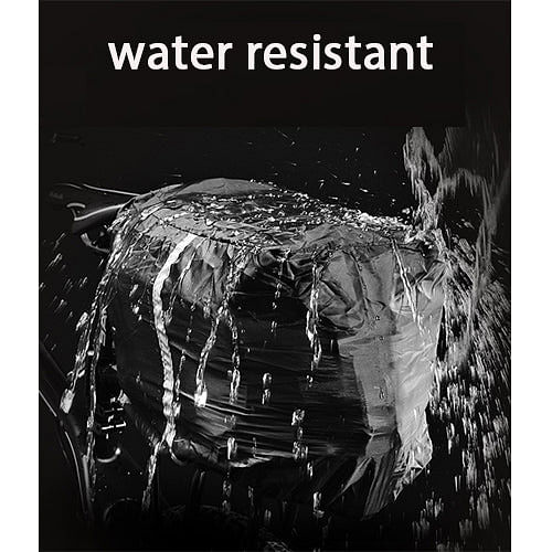 Kasen Waterproof Rear Rack Bike Bag – 12L Trunk Pannier with Quick Release, Carry Handle & Shoulder Strap – Fits Most Bicycle Racks (13.8" x 6.7" x 5.5")