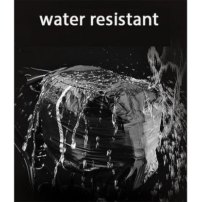 Kasen Waterproof Rear Rack Bike Bag – 12L Trunk Pannier with Quick Release, Carry Handle & Shoulder Strap – Fits Most Bicycle Racks (13.8" x 6.7" x 5.5")