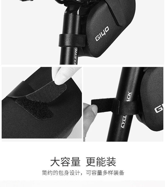 Saddle Bag for Bikes - Aerodynamic Waterproof - Lightweight, Durable, and Compatible with All Bike Types (Mountain, Road, Cruiser)