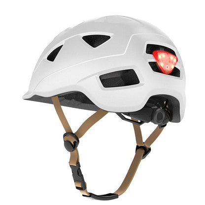 Smart4u UH10 LED Cycling Helmet – Lightweight, LED Safety Lights, Ventilated Bike Helmet for E-Bikes, Scooters, and Cycling