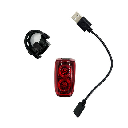 Universal USB Rechargeable Bike Rear Light XC373R – Super Bright LED, 2 Light Modes, Easy Installation for E-Bikes & Bicycles
