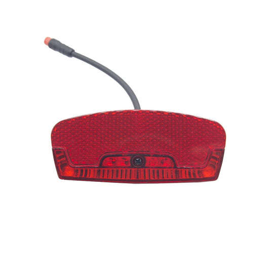 LED Tail Light for E-Bikes - 48V Plug & Play, Brake-Activated, Fits Kasen City 2.0