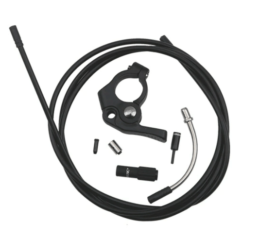 Seat Post Zoom SPD-801E - 31.6mm Hydraulic Remote Dropper Seat Post for Mountain Bikes – Adjustable Height, Internal/External Cable Routing, 100mm Travel, Aluminum Alloy